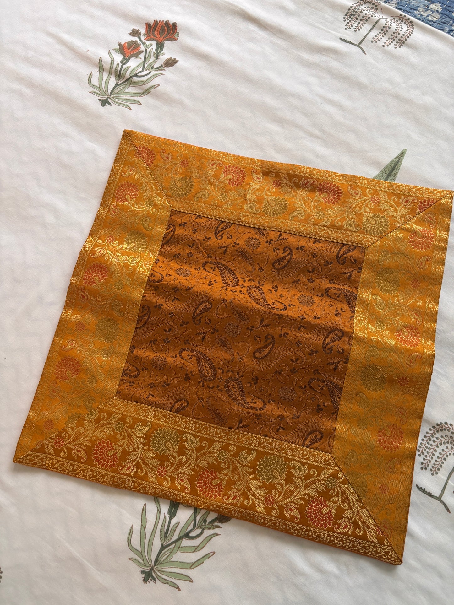 Customized Banarasi Cushion Covers
