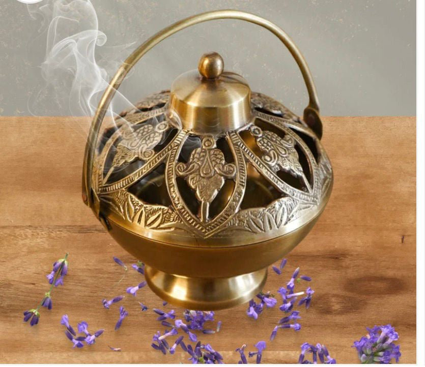 Brass Ornate Dhoop Dani