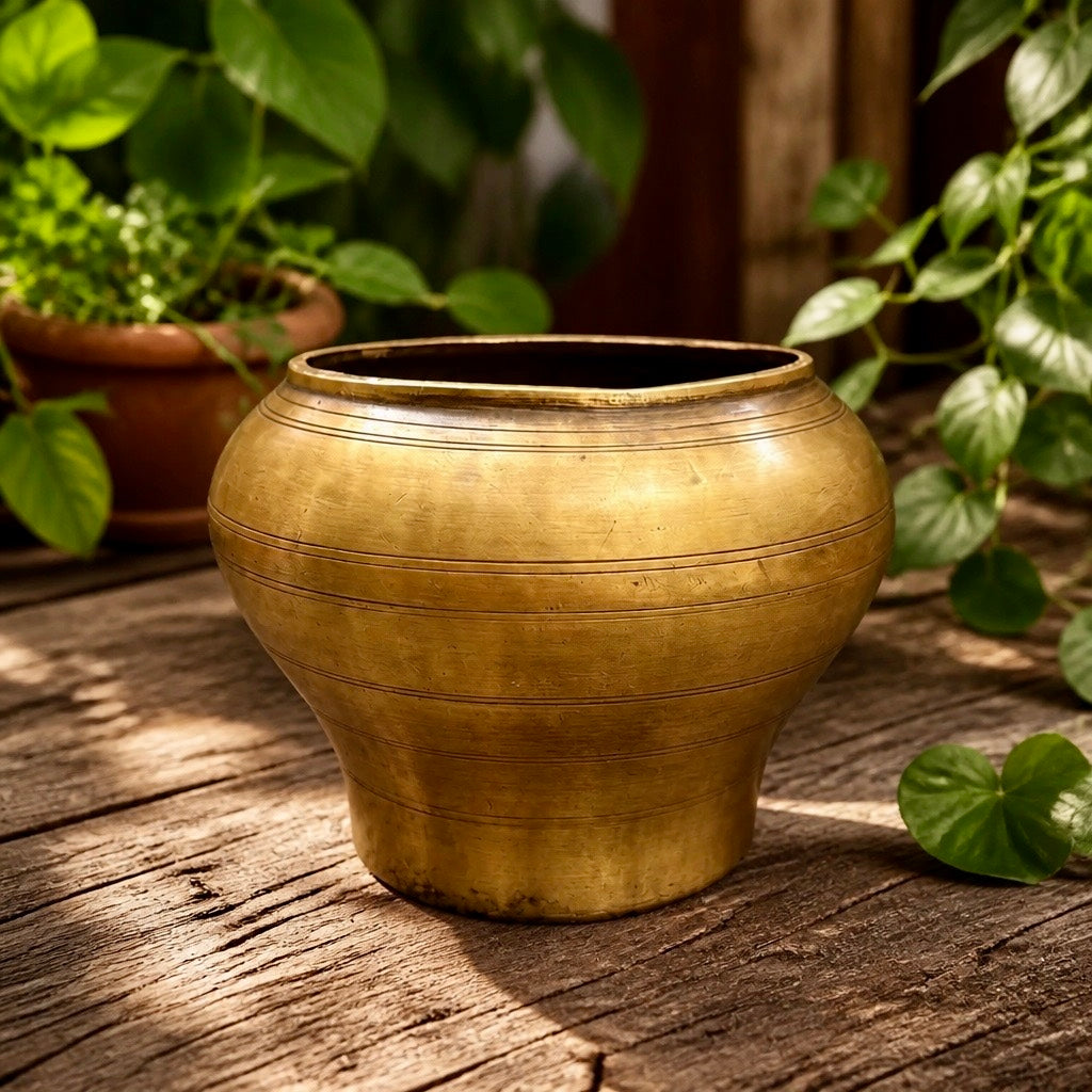 Vintage Open Mouth Planter
