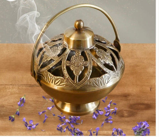 Brass Ornate Dhoop Dani