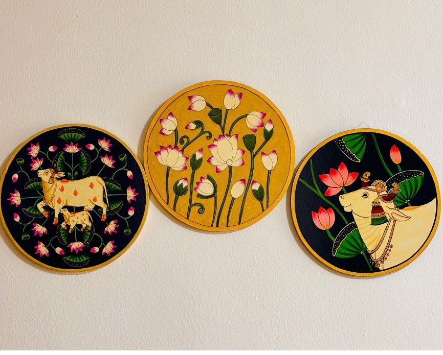 Pichwai plates