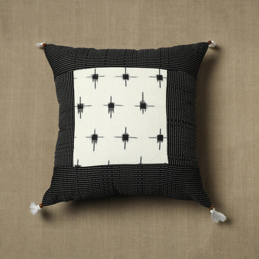Red - Block Print Cotton Sanganeri Cushion Cover