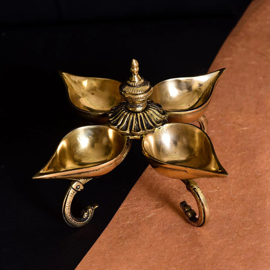 4 Petal Diya - SKU / NB 3