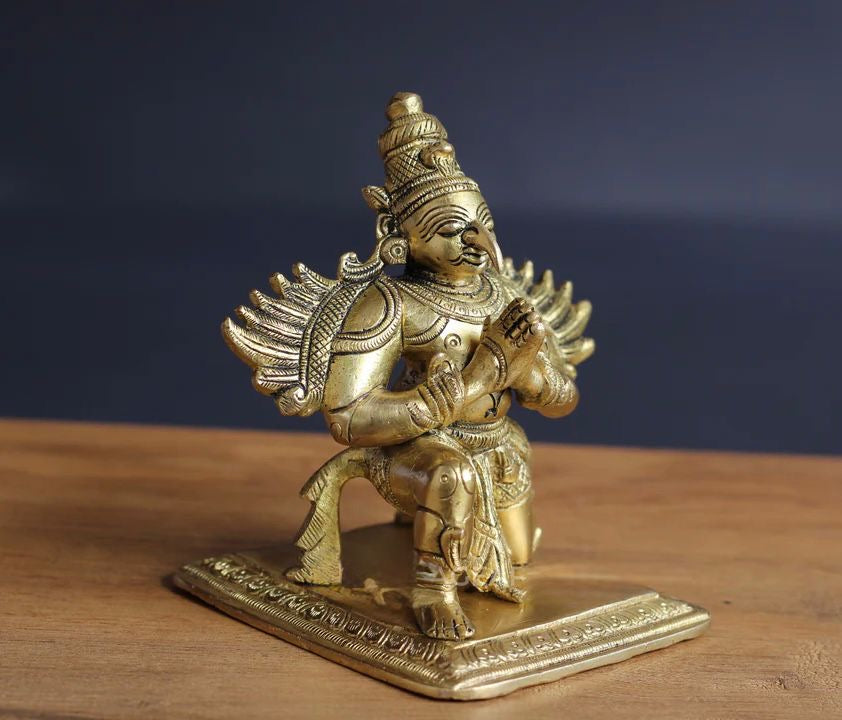 Vintage Brass Garuda