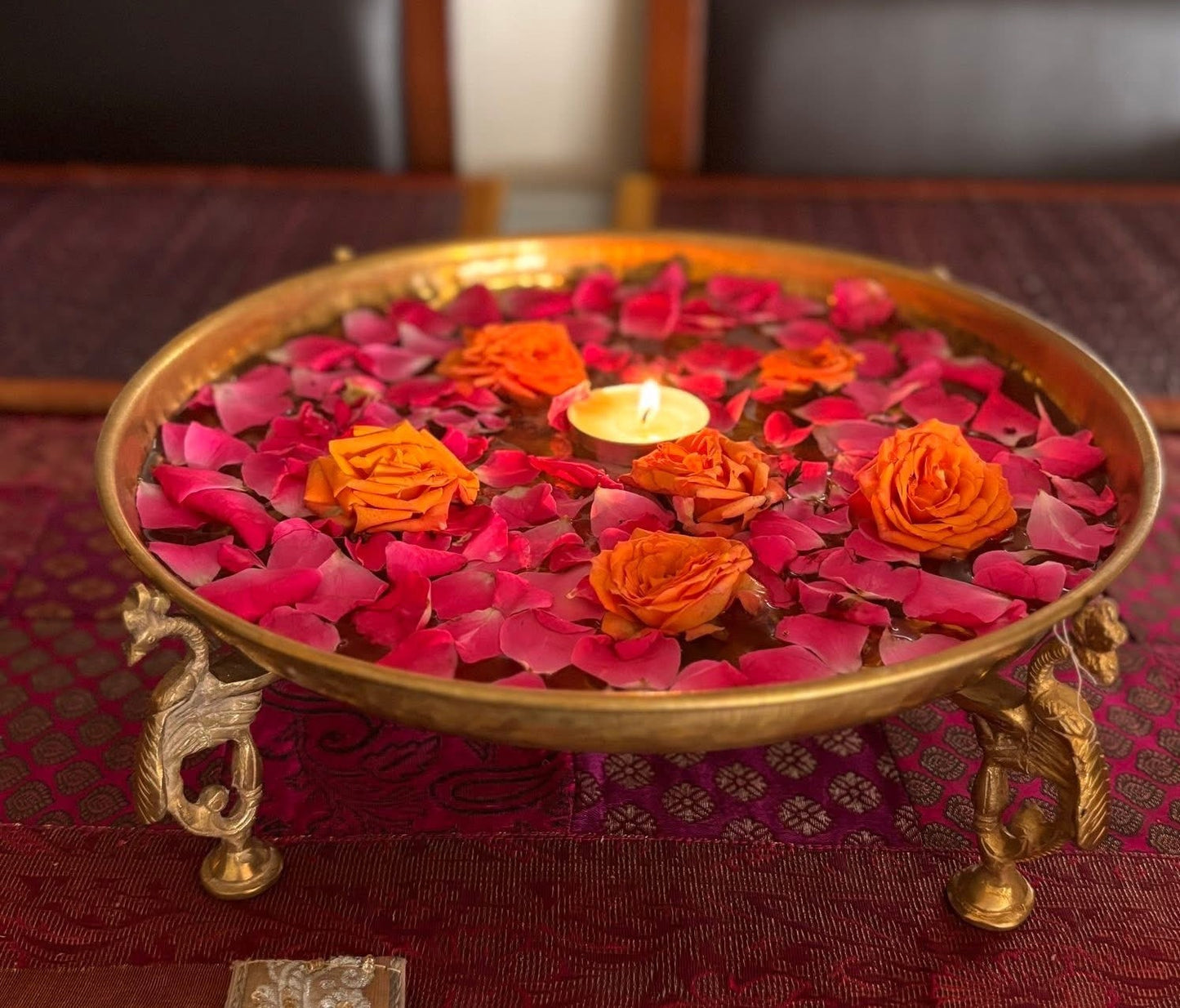 Vintage Pooja Thali - SKU / VB 6