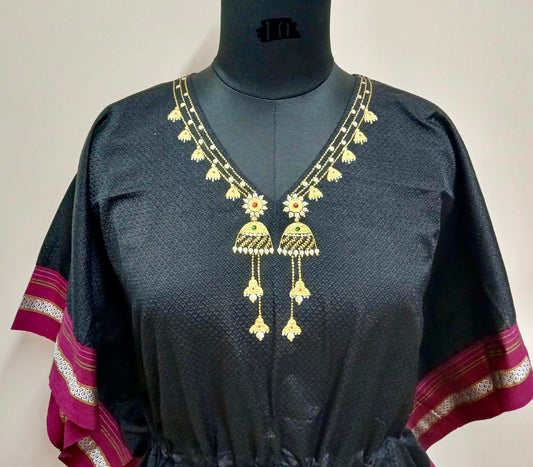 Handpainted Khun Kaftan -SKU / BHK 1